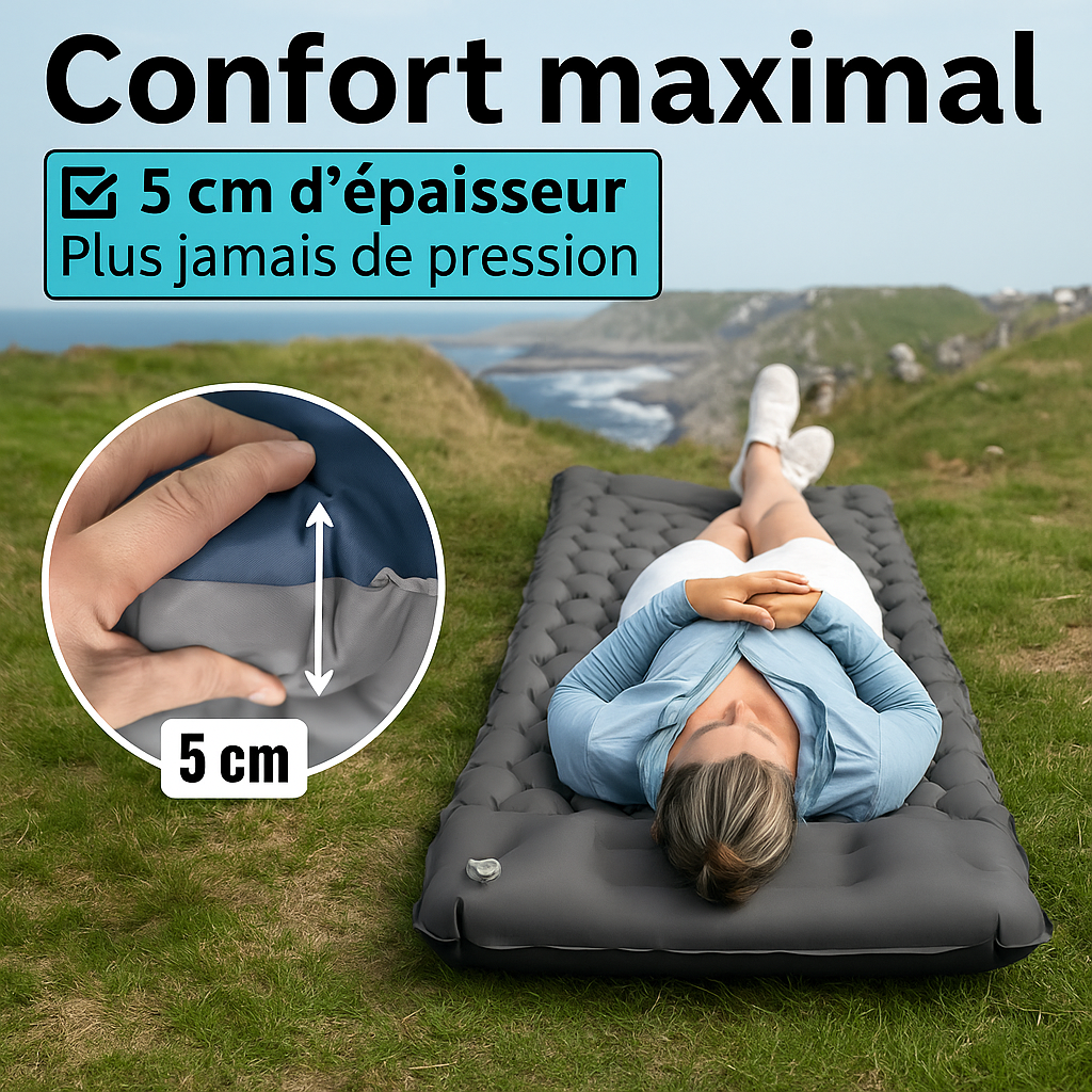 AirNap™ – Dormez partout comme si vous étiez chez vous